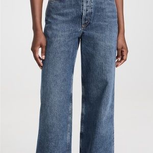 Agolde Dame High Rise Wide Leg Jeans